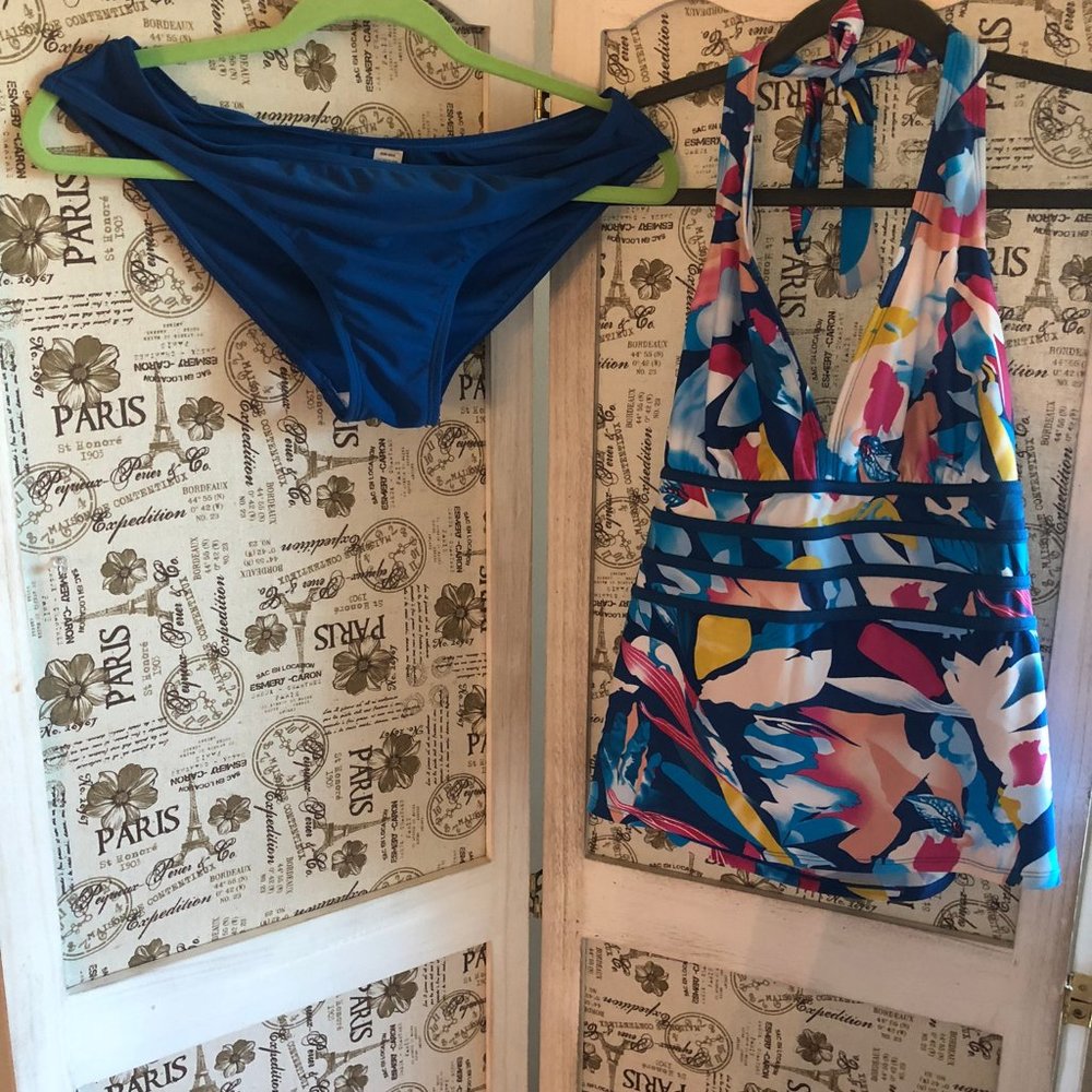Tankini  Blue